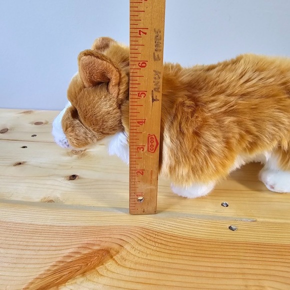 Wildlife Adventures Corgi Dog Plush 2017 Evergreen Stuffed Animal Toy - Picture 9 of 10